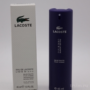 LACOSTE L.12.12 BLANC FOR MEN EDT 45ml