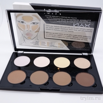 Палитра для макияжа 8 цв. NYX