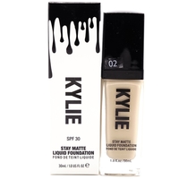 ТОНАЛЬНЫЙ КРЕМ KYLIE STAY MATTE LIQUID FOUNDATION - №02 30ml