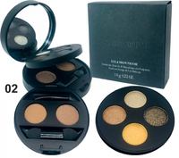 ТЕНИ GIORGIO ARMANI 4 цвета + 2 цвета для брове №2