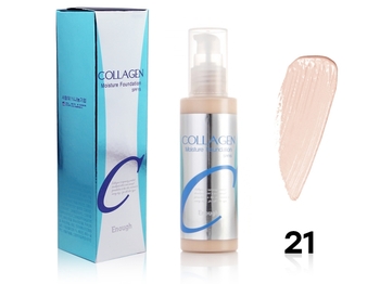 ТОНАЛЬНЫЙ КРЕМ ENOUGH COLLAGEN MOISTURE FOUNDATION SPF15 №21