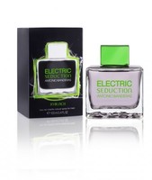ANTONIO BANDERAS ELECTRIC SEDUCTION BLACK EDT FOR MEN 100ML