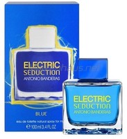 ANTONIO BANDERAS ELECTRIC BLUE SEDUCTION EDT FOR MEN 100ML