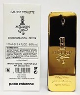 ТЕСТЕР PACO RABANNE 1 MILLION FOR MEN EDT 100ml