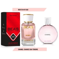 W 502 ПАРФЮМ BEAS CHANEL CHANCE EAU TENDRE 50ML