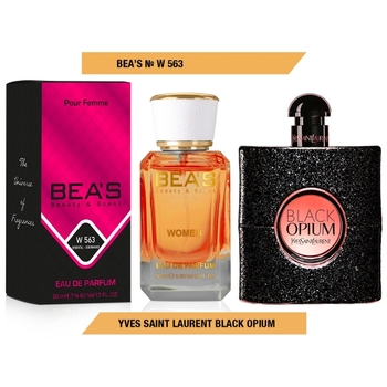 W 563 ПАРФЮМ BEAS YVES SAINT LAURENT BLACK OPIUM 50ML