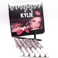 НАБОР 6 БЛЕСКОВ + 1 КАРАНДАШ KYLIE