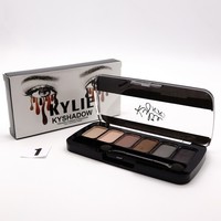 ТЕНИ KYLIE KYSHADOW PRESSED POWDER 6 ЦВЕТОВ - №1