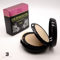 ПУДРА DERMACOL 2 IN 1 SMOOTH FINE WATERPROOF 30 SPF 30g - №3