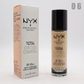 ТОНАЛЬНЫЙ КРЕМ NYX TOTAL CONTROL 30ml - №06