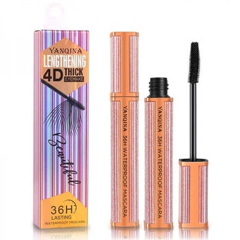 ТУШЬ YANQINA LENGTHENING 4D WATERPROOF (СИЛИКОНОВАЯ)