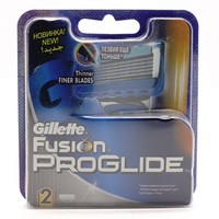 СМЕННЫЕ КАССЕТЫ GILLETTE FUSION PROGLIDE (2 ШТ.)