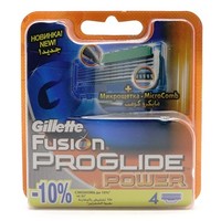 СМЕННЫЕ КАССЕТЫ GILLETTE FUSION PROGLIDE POWER (4 ШТ.)