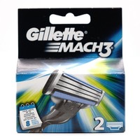 СМЕННЫЕ КАССЕТЫ GILLETTE MACH3 (2 ШТ.)